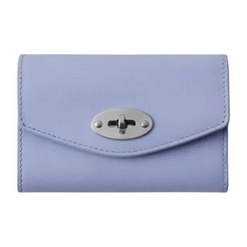 Mulberry Darley Calfskin Wallet Women's Lilac