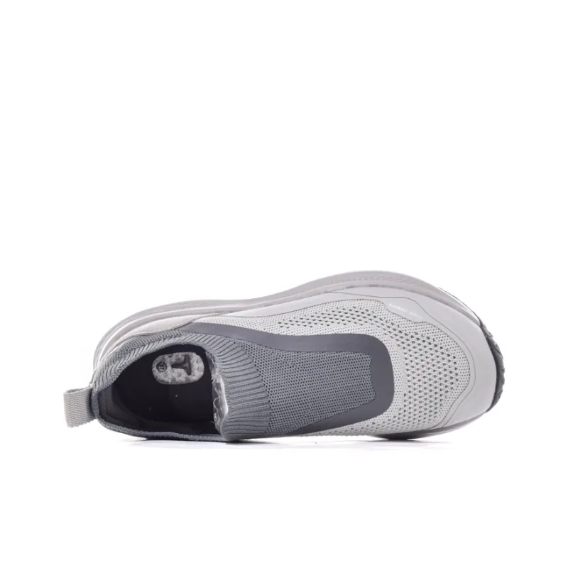 TREEPERI Cushioning, Slip Resistant, Abrasion Resistant, Support, Balance Low Top Running Shoes Unisex Light Gray Blue-3