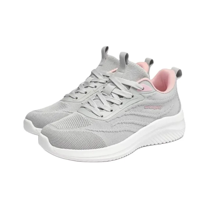 RED DRAGONFLY Lightweight Low Top Casual Shoes Women's Light Gray-2