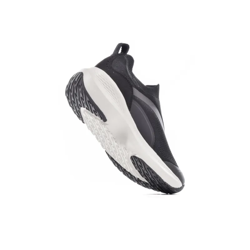 TREEPERI Support Balance, Shock Resistance, Lightweight And Rebound. Low Top Running Shoes Unisex Black White-6