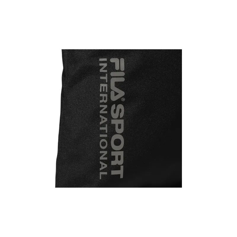 FILA Polyester Tote Bag Shopping Bag One Shoulder Handbag Crossbody Bag Regular Unisex Black-3