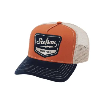 STETSON Cotton Polyester Baseball Caps Unisex Orange