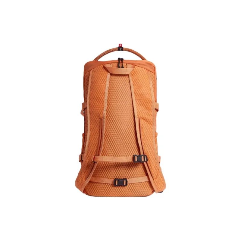 On Recycled Ocean Plastic Backpack Regular Unisex Orange-1