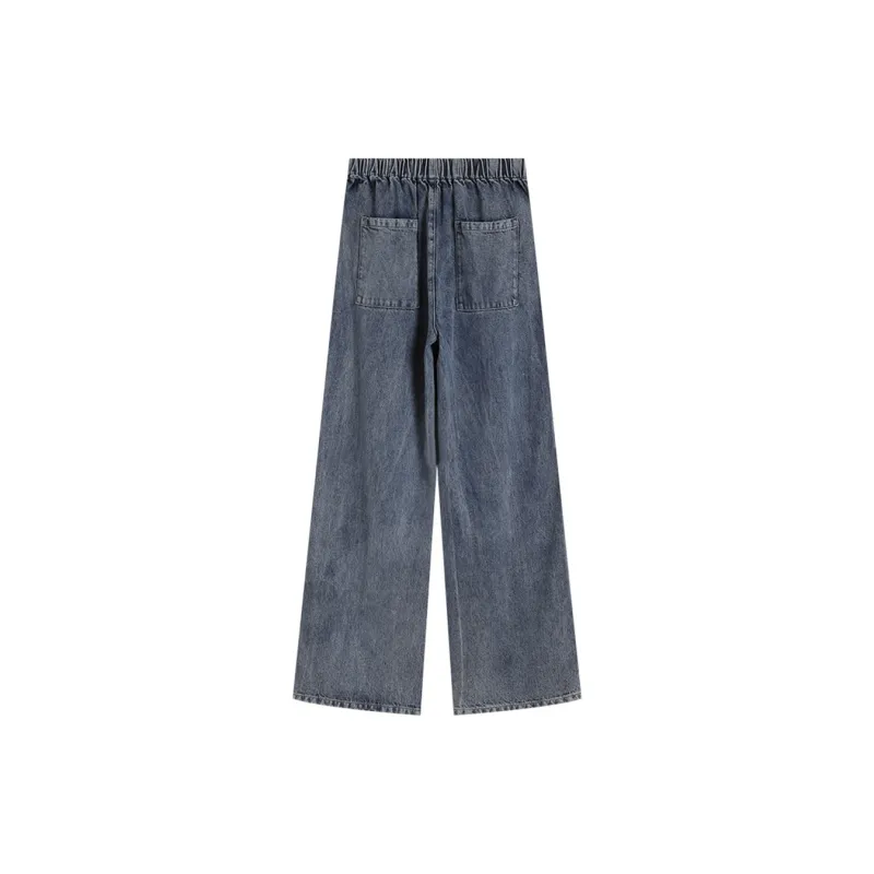 AMAZING SONG Jeans Women's Washed Blue-1