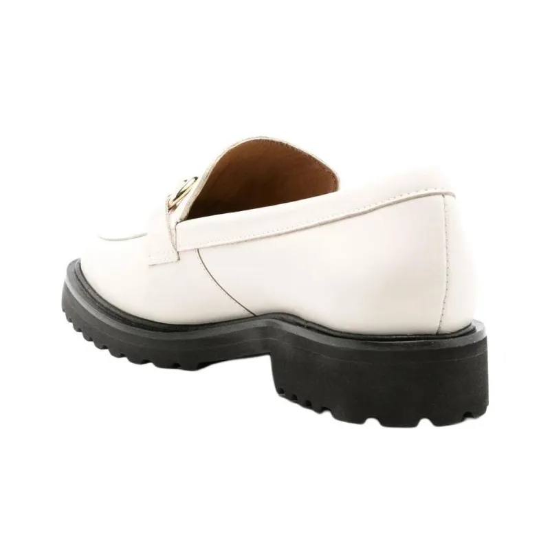 Sarah Chofakian Betsy Loafers Women's White-4