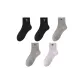 5-Pack[Black 2+Gray 2+Light Purple 2]