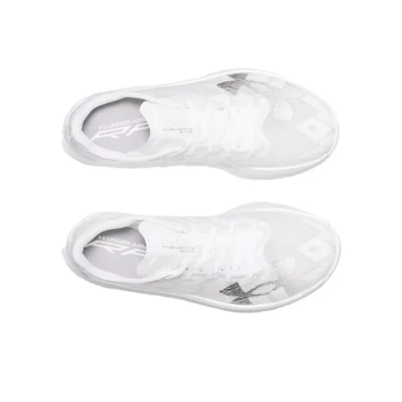 Under Armour Velociti Elite 2 Breathable Slip Resistant Low Top Running Shoes Unisex White Silver-3