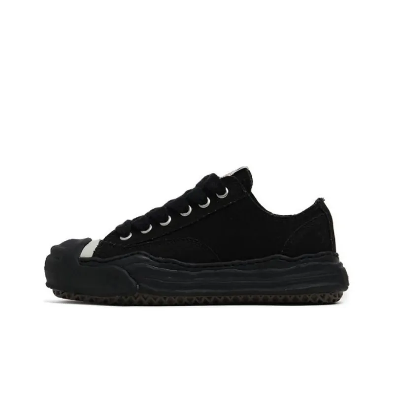 MIHARA YASUHIRO Hank Casual Shoes Unisex All Black-0