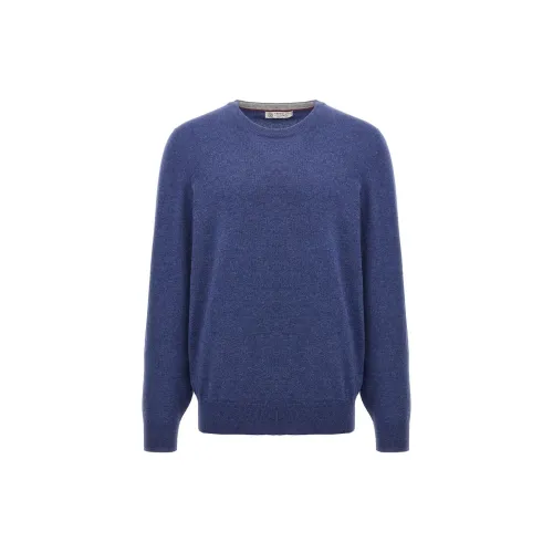 Brunello Cucinelli Sweaters Men Light Blue