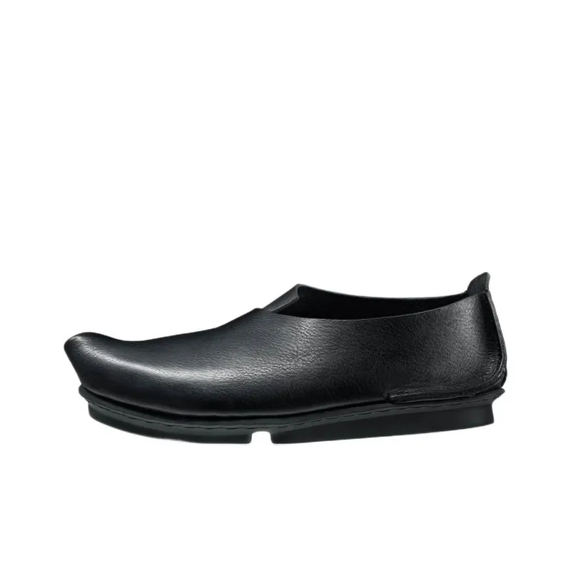 Trippen Moraine Casual Single Shoes Women's Black-0