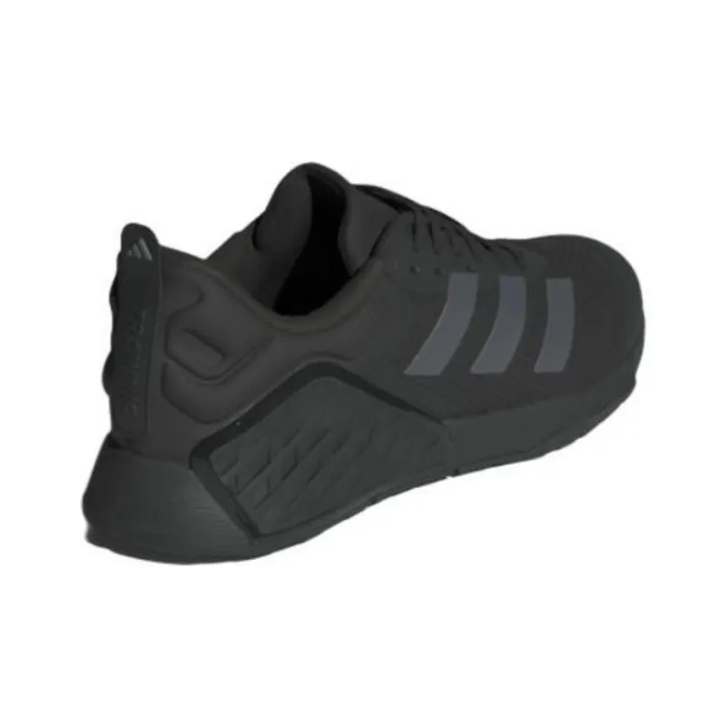 Adidas DROPSET 3 Slip Resistant Low Top Training Shoes Men's Black-3