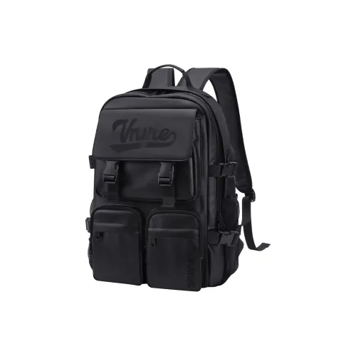 V.NINE Fabric 15.6 Inch Laptop Backpack For Men, University Student Backpack Tubas Men's Space Black