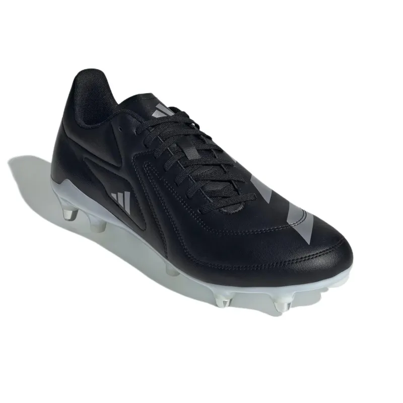 Adidas RS15 Cushioning Lightweight Rugby Shoes Unisex Black White Gray-2