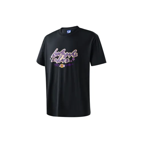 NBA Los Angeles Lakers T-Shirts Unisex Black