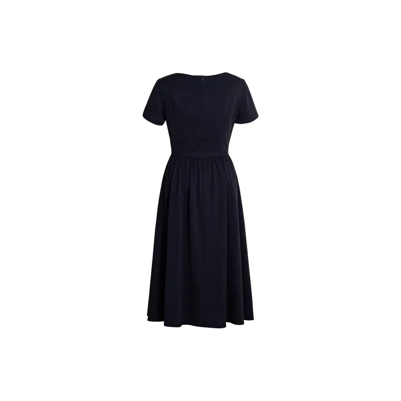 ROEYSHOUSE Short Sleeved Dress Women's Black-1