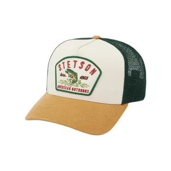 STETSON Polyester Cotton Baseball Caps Unisex Green