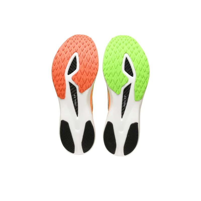 100m F.P Hurricane 3.0 Pro Running Shoes Unisex Low Top Orange Green Yellow-1