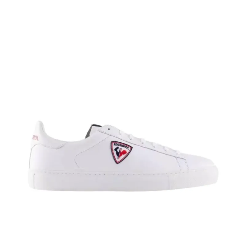ROSSIGNOL Anti-Slip Wear-Resistant Low-Top Skateboard Shoes Unisex White-1