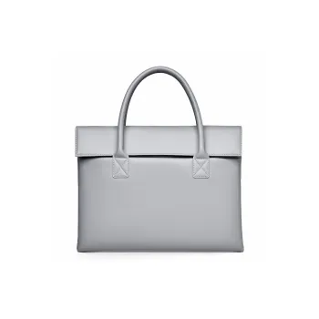 S.REPHEN PU Laptop Briefcase Bag Regular Unisex Gray/Black/Pink/Blue