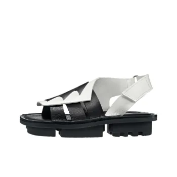 Trippen Influence Strap Sandals Women's Black White
