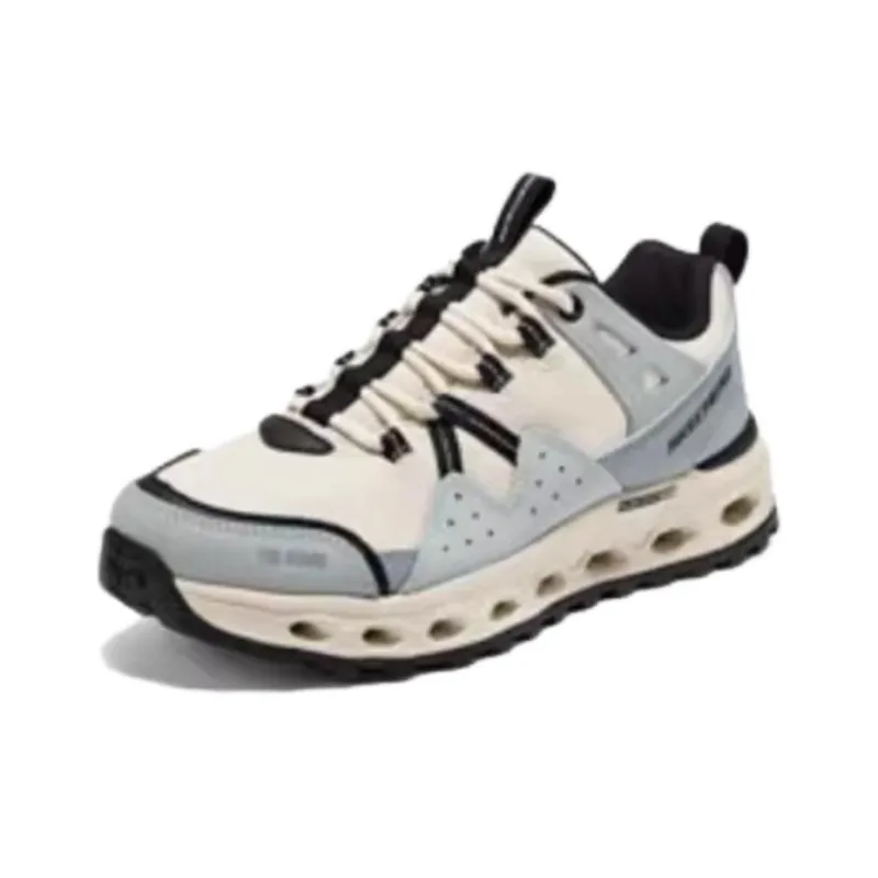 Skechers OUTDOOR Wear Resistant Support Balance Impact Resistant Low Top Outdoor Shoes Women's White Gray-3