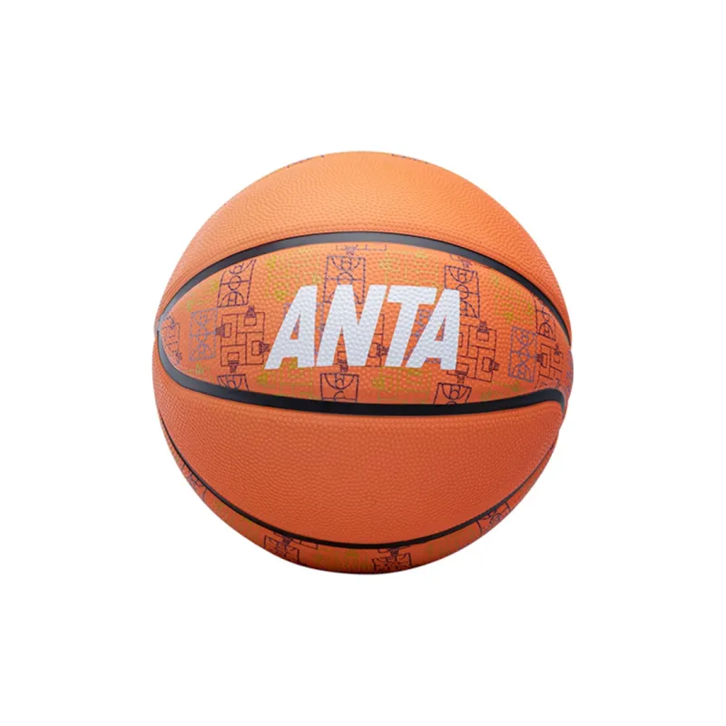 Anta Rubber Basketball Size 5 7 Size Training Unisex-5