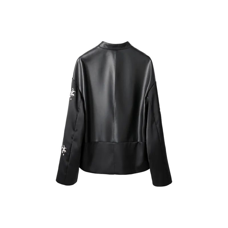 KAISER Leather Jacket Women's Black-1