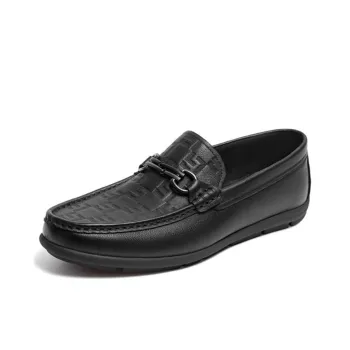 RED DRAGONFLY Loafers Men Black/White