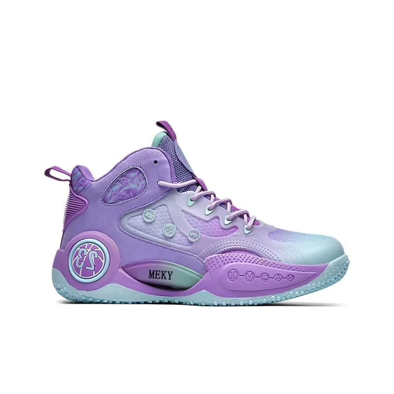 MEKY Anti Slip Wear Resistant High Top Basketball Shoes Unisex-13