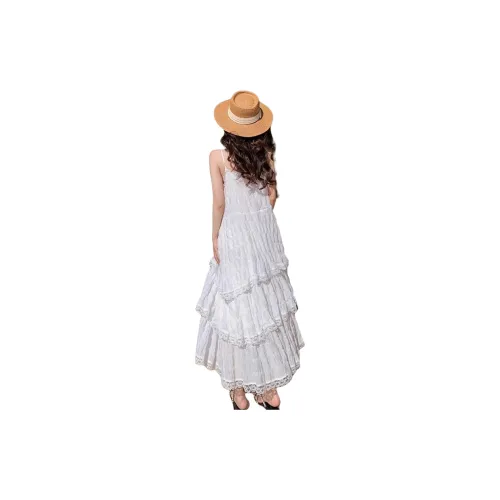 MADALLO Slip Dress Women's White