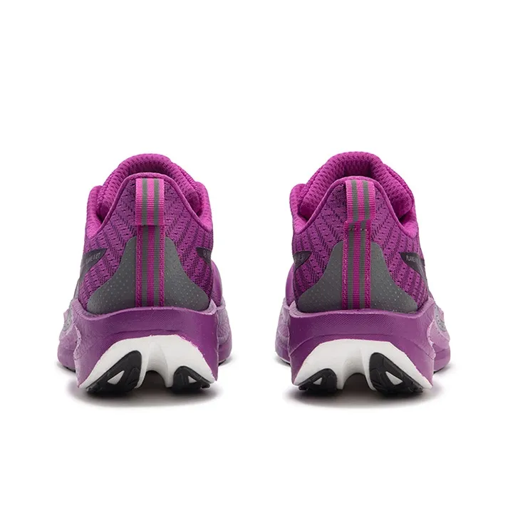 361° Cushioning Anti-Slip Wear-Resistant Breathability Low-Top Running Shoes Unisex Pale Purple-3
