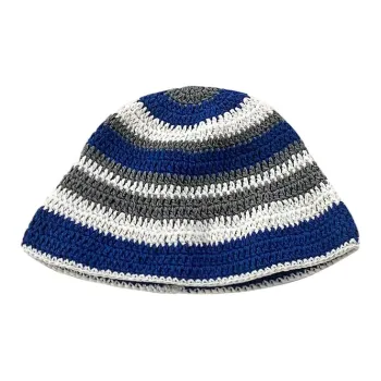 MUSTKOO Cotton Thread Bucket Hats Unisex