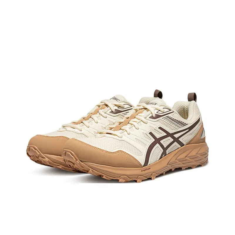 Asics Gel Sonoma CN Durable Breathable Low Top Trail Running Running Shoes Men's Beige Brown-1