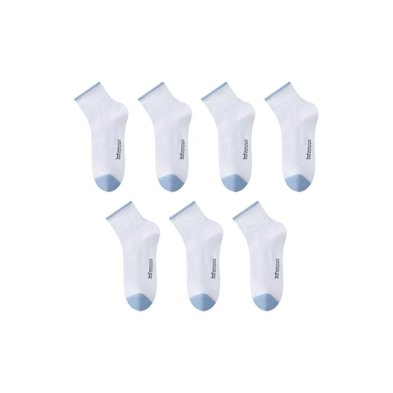 MIIOW Mid Calf Socks Women's 7 Pack-14