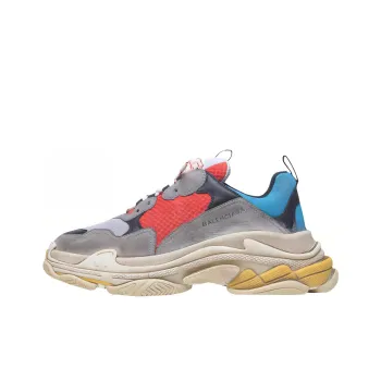 Balenciaga Triple S Grey Red Blue