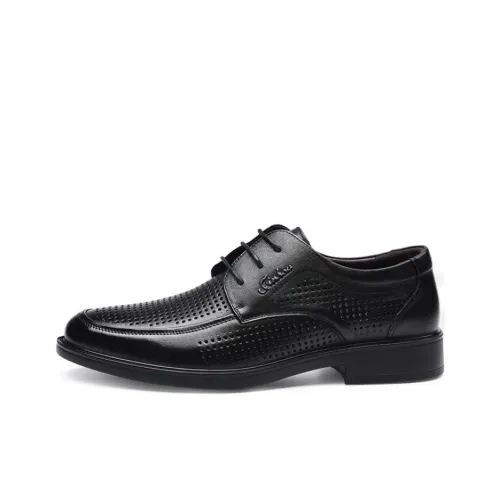 Jinho Men's Casual Men Low-Top Black