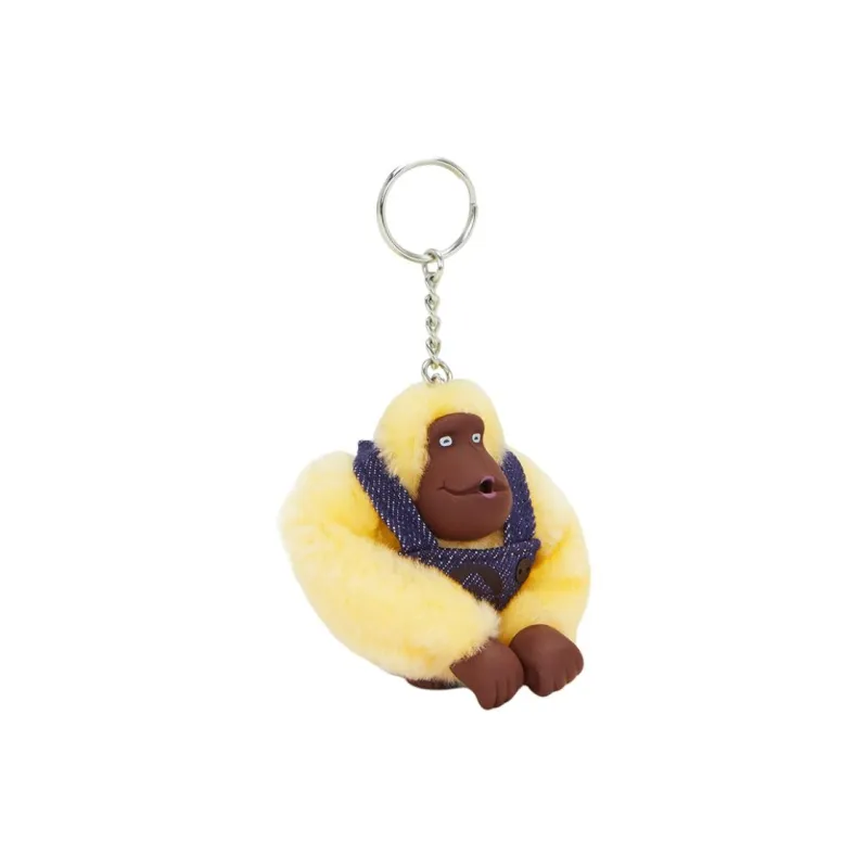 Kipling MINIONS Campus Collaboration Collection Acrylic With Polyester Bag Accessory Unisex Yellow-1