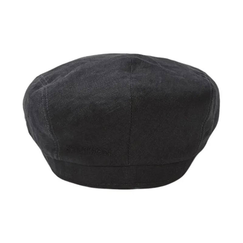 STETSON Linen Berets Unisex Black-2