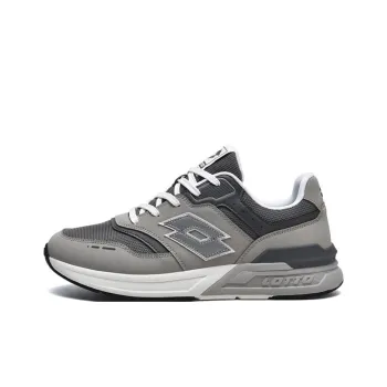 LOTTO Anti Slip Wear Resistant Low Top Casual Shoes Men's Gray