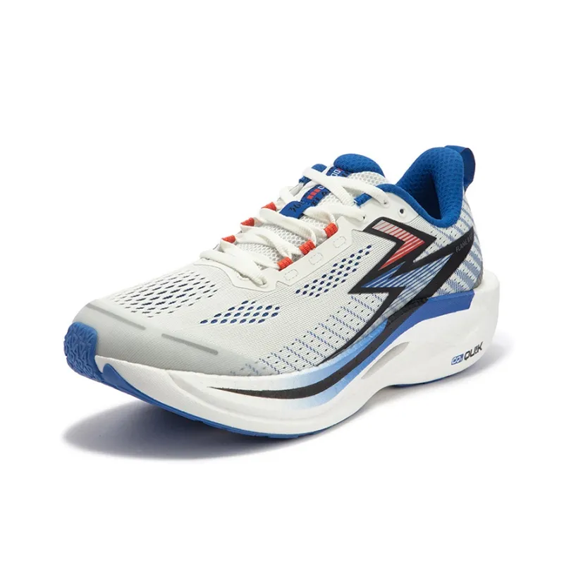 361° Cushioning Anti Slip Wear Resistant Breathability Low Top Running Shoes Unisex Numbers Blue-1