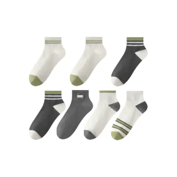 MIIOW Mid-Calf Socks Men's 7 Pack
