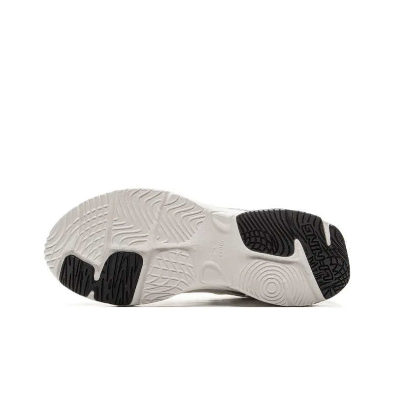 LiNing Meteor 2K Cushioning, Slip Resistant, And Abrasion Resistant Low Top Running Shoes Women's White Silver-5