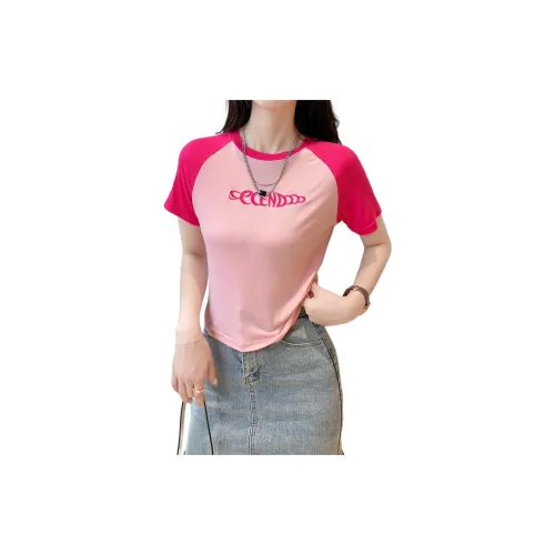 Juden Choi T-Shirts Women's Pink