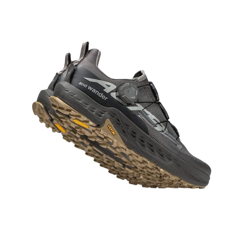 And Wander x Altra Anti-Slip Wear-Resistant Low-Top Trail Running Running Shoes Unisex Taupe-2