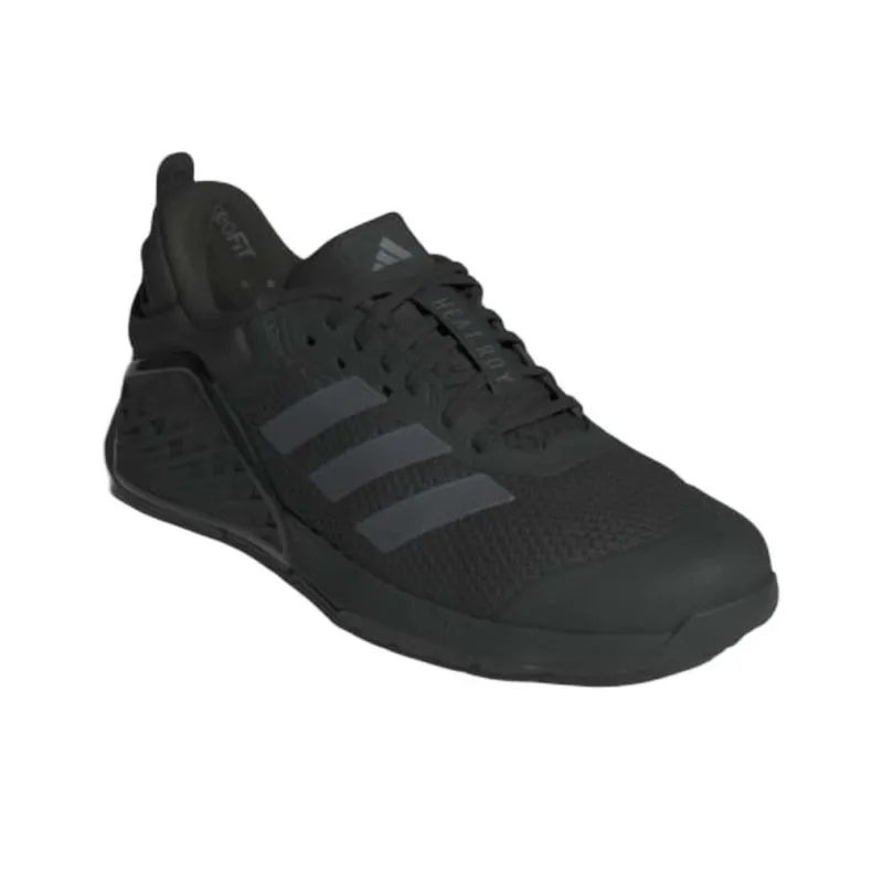 Adidas DROPSET 3 Slip Resistant Low Top Training Shoes Men's Black-2