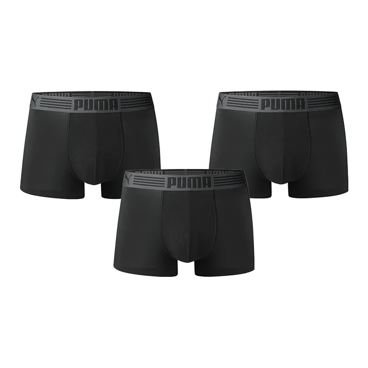PUMA Boxer Shorts Men's 3 Pack Black-0