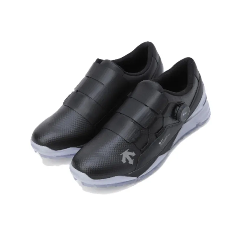 DESCENTE CONDOR BOA Anti Slip Wear Resistant Low Top Golf Shoes Unisex Black-2