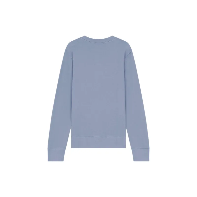 Maison Kitsune Fox Head Patch Crewneck Sweatshirt-1