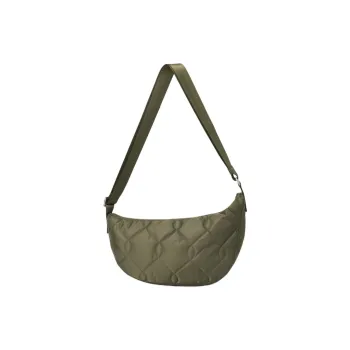 COS Polyamide Crossbody Bag, Shoulder Bag Men's Khaki Green