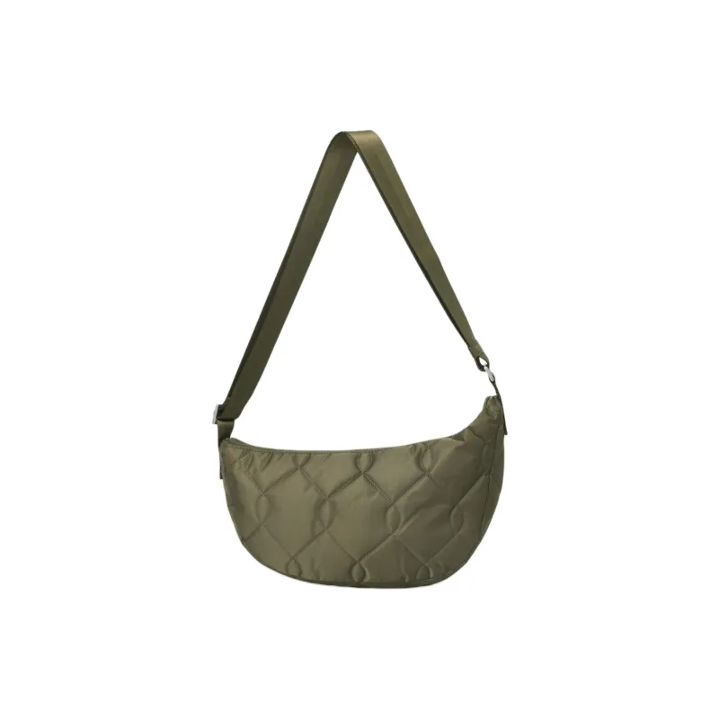 COS Polyamide Crossbody Bag, Shoulder Bag Men's Khaki Green-0